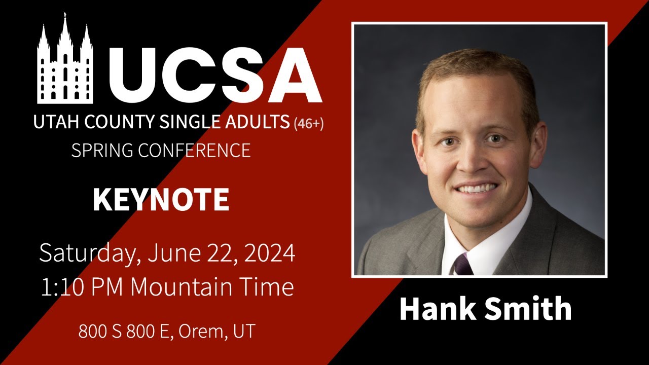 Hank Smith -- 'That Christ May Seal You His' (UCSA Keynote)