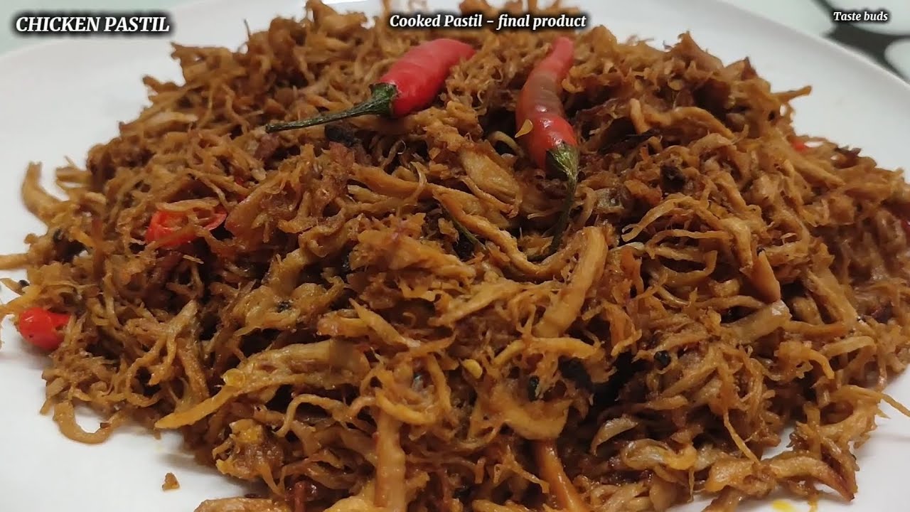 HOW TO MAKE DELICIOUS CHICKEN PASTIL