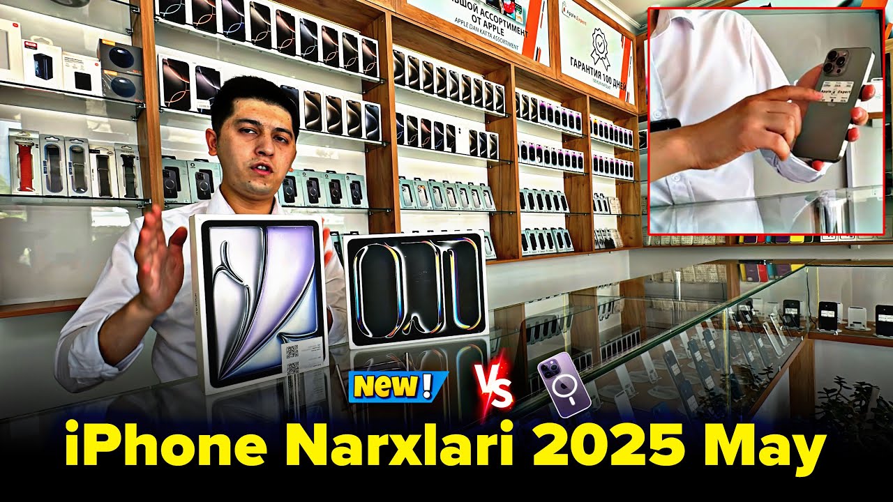 IPHONE NARXLARI 2025 MALIKA BOZOR // ARZON IPHONE TELEFON NARXLARI // Shaxriyor Vlogs