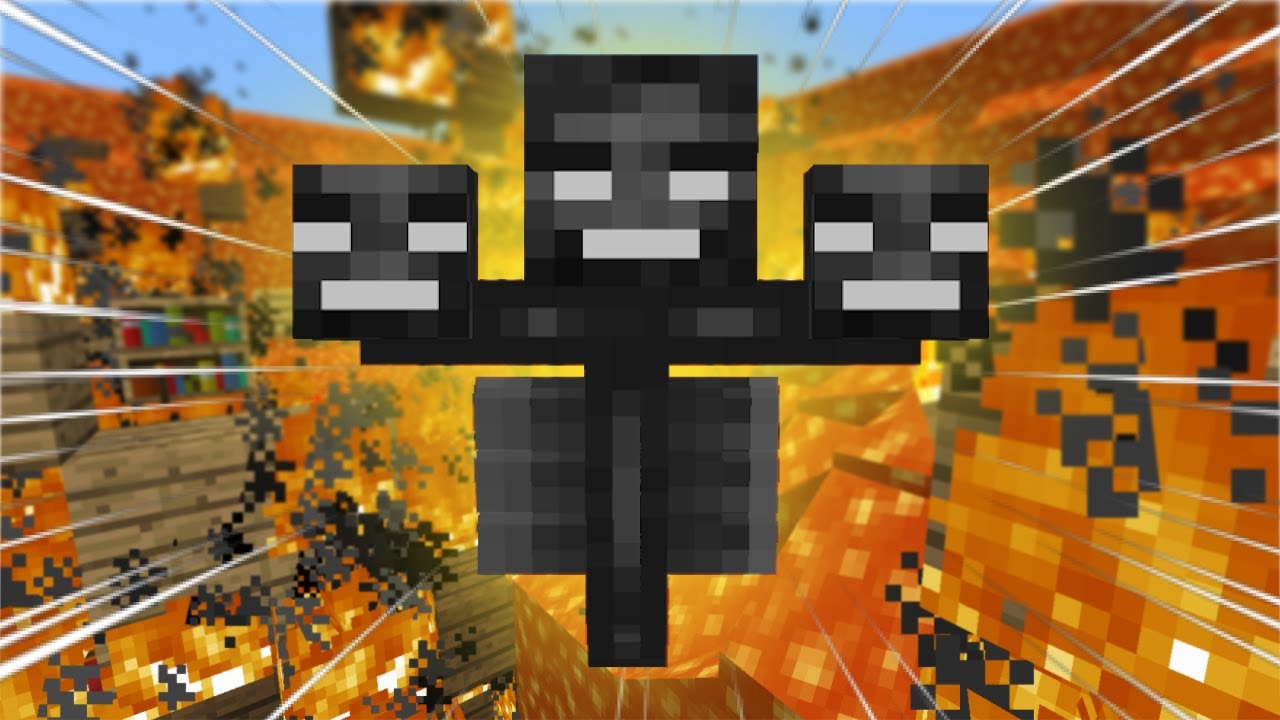 BISAKAH AKU MENJAGA DESAKU DARI SERANGAN WITHER BOSS ⁉️ Minecraft Indonesia
