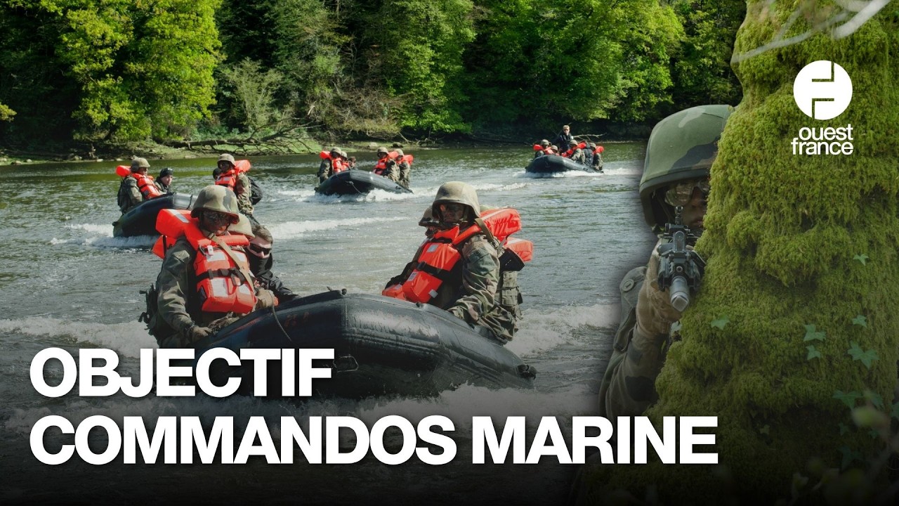 Objectif commando marine : immersion &agrave; l'&eacute;cole des fusiliers marins de Lorient (partie 1/2)