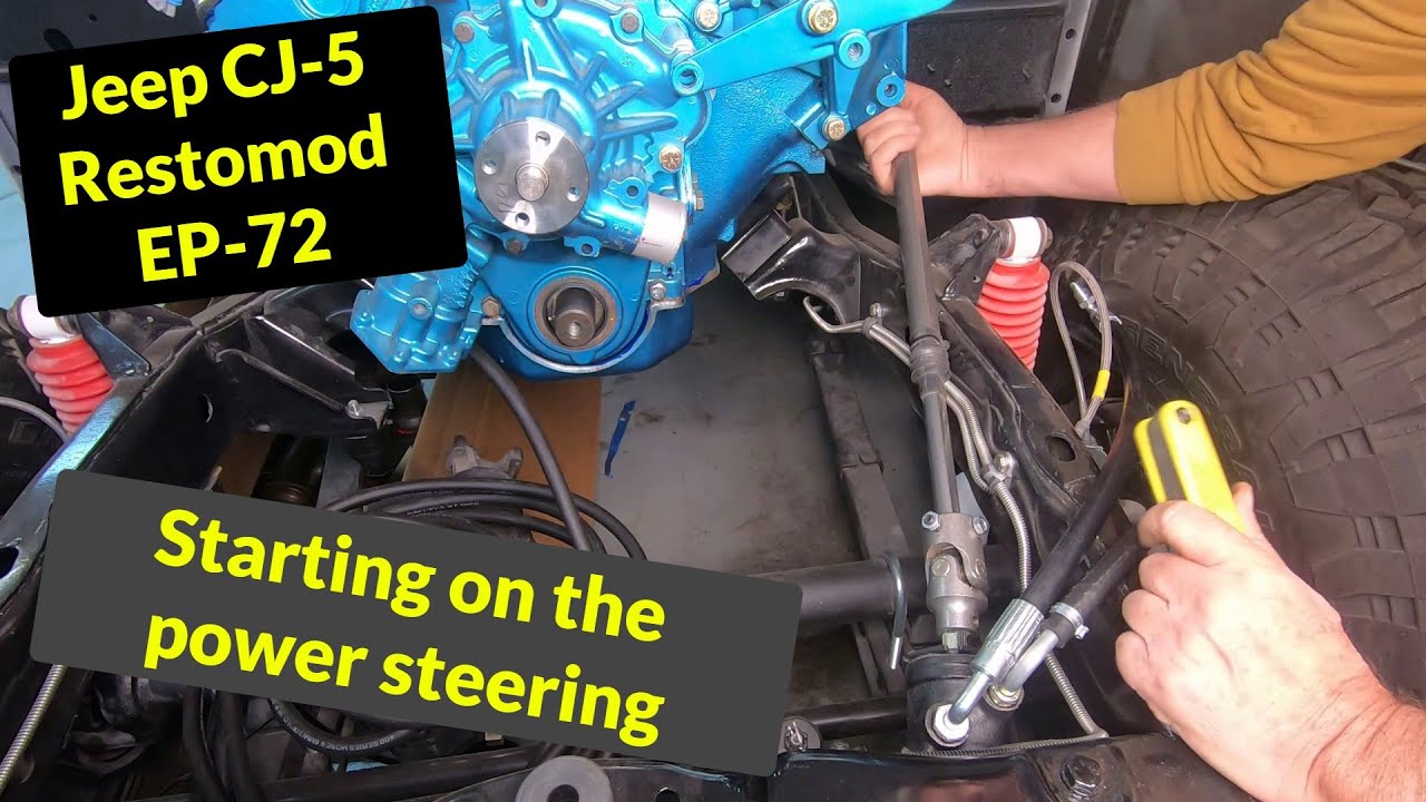 EP72 - Power Steering and pedals are getting ready to go back in