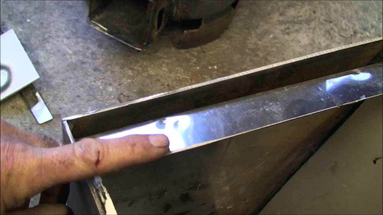 Large rocketstove firebox part 1