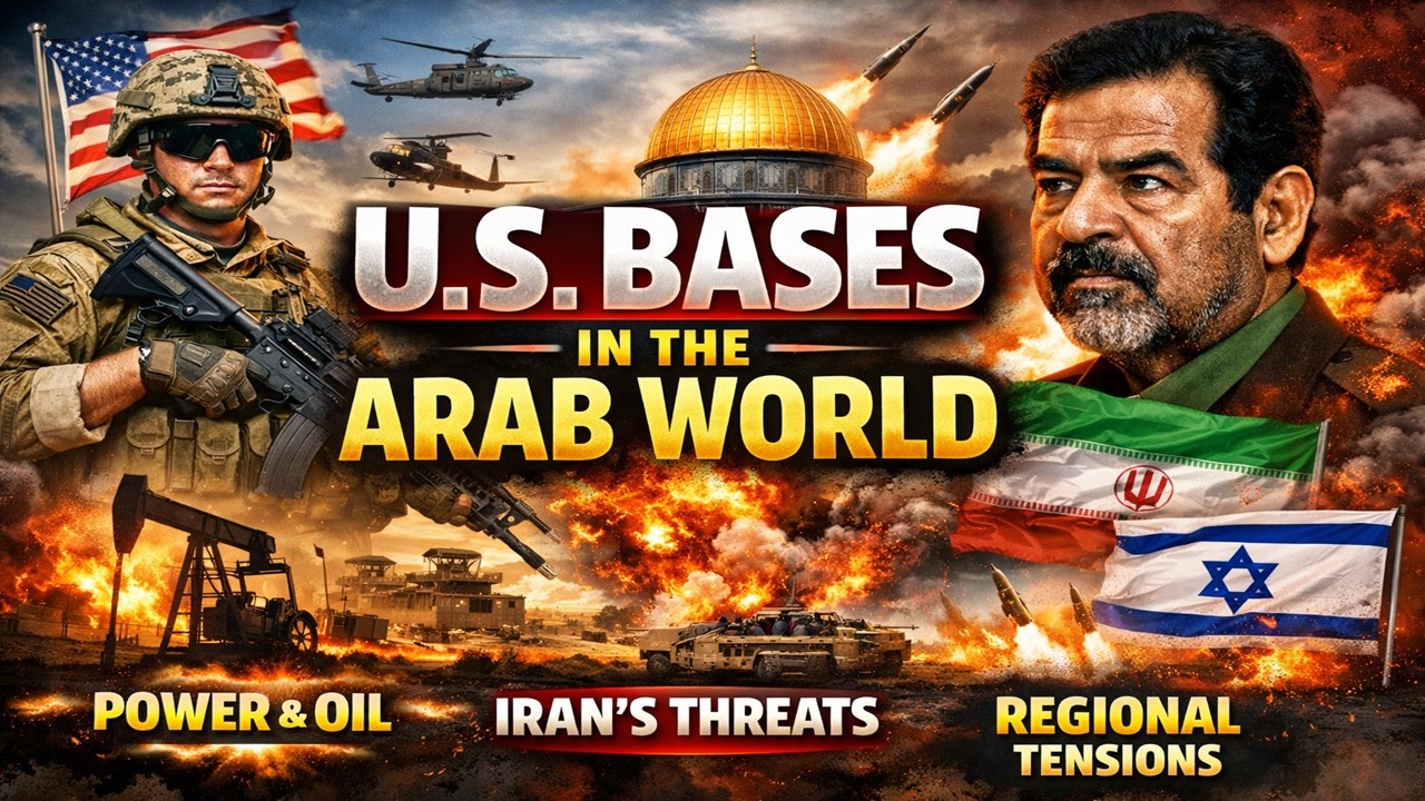 US Military Bases in Arab Countries Power, Oil & Rising Tensions Explained @GONESTORIES