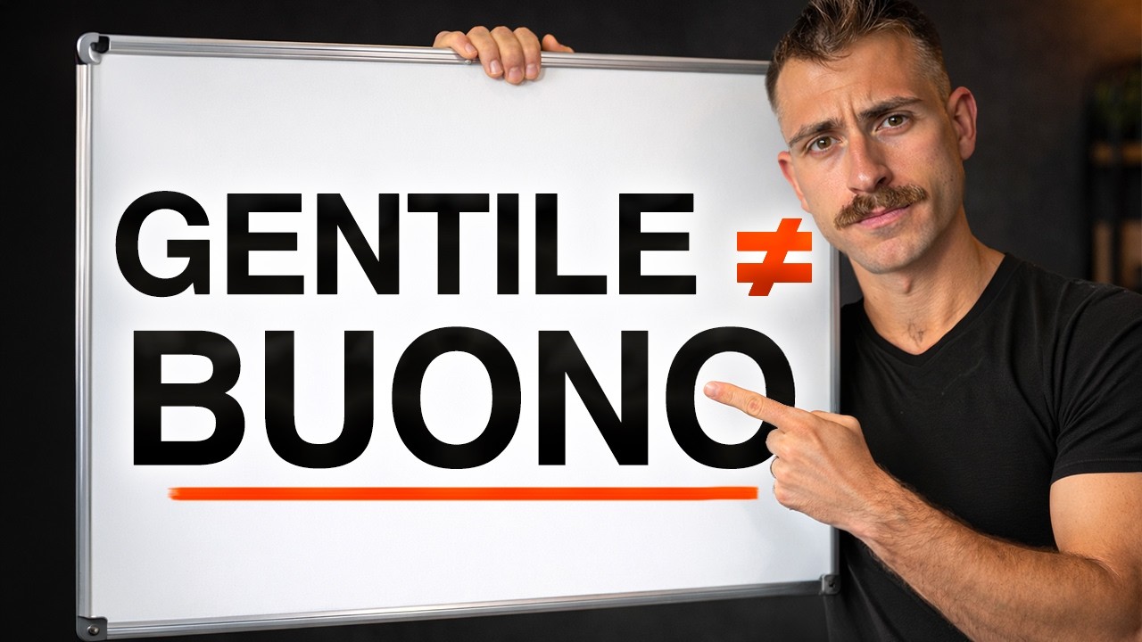 Perché essere TROPPO GENTILI ti sta rovinando la vita