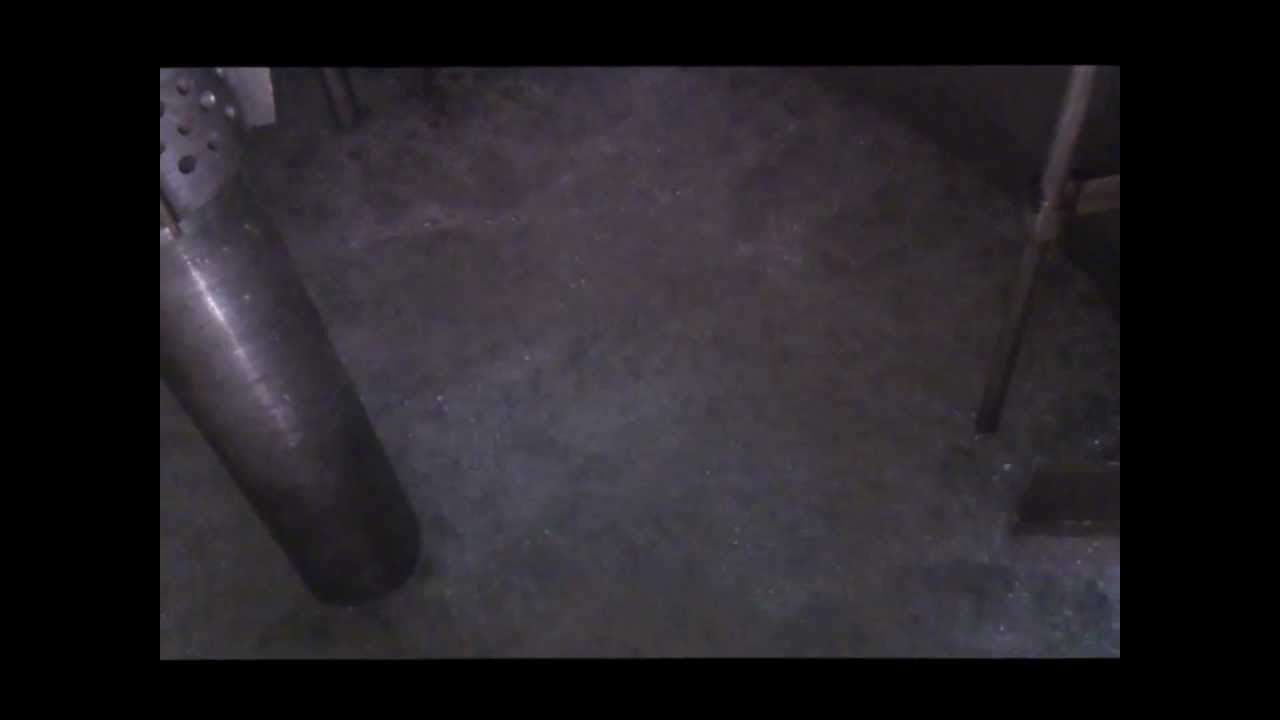 Gas Induction Reactor - Hollow Shaft working demonstration