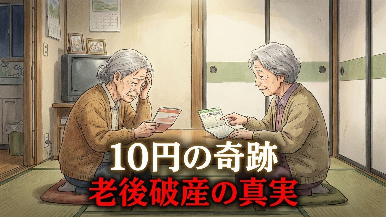 「10円を笑うな」貯金800万の友人が5年後に老後破産した衝撃の理由