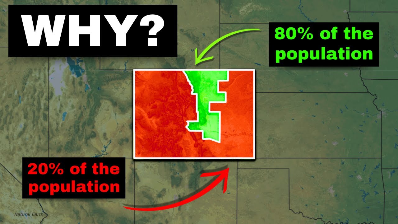 Why so Few Americans live outside Colorado's Front Range?