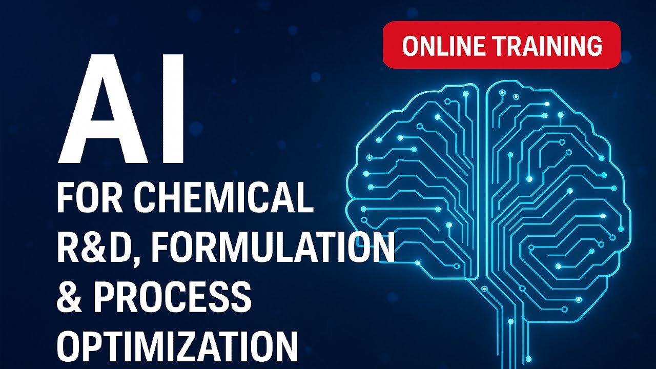 AI Training for Chemical R&D, Formulation & Process Optimization #onlytrainings