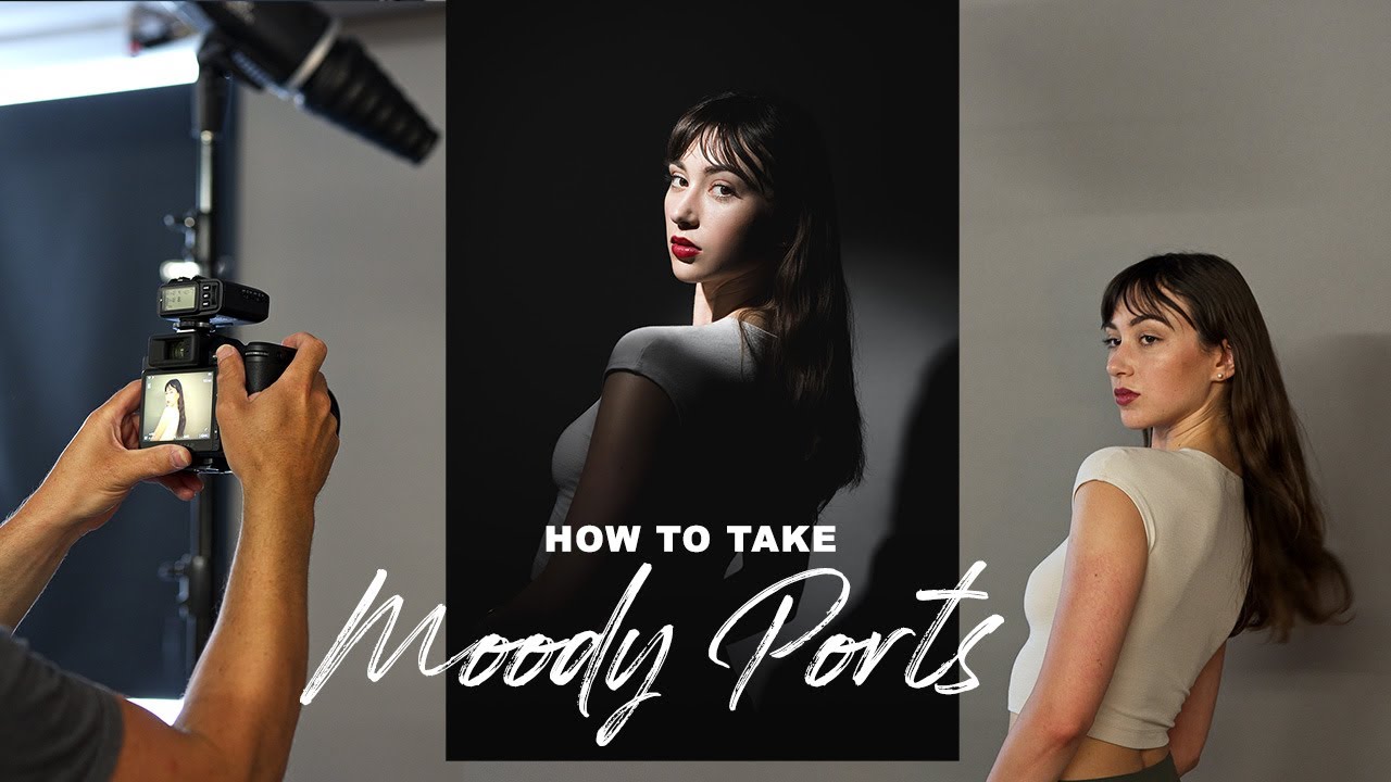 Как снимать МРАЧНЫЕ ПОРТРЕТЫ (За кадром — Hasselblad X2D Lightweight Portrait Kit)