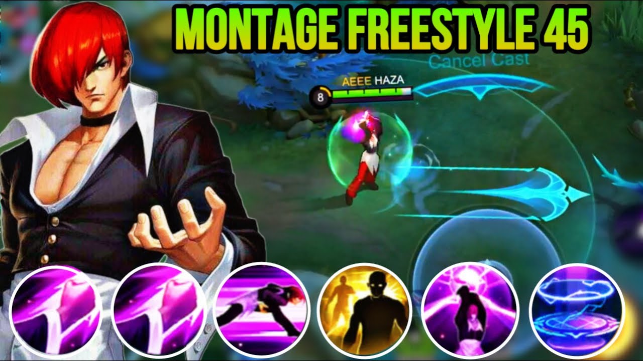 CHOU MONTAGE FREESTYLE 45 Outplay / Highlights / immune / Damage / Mobile Legends