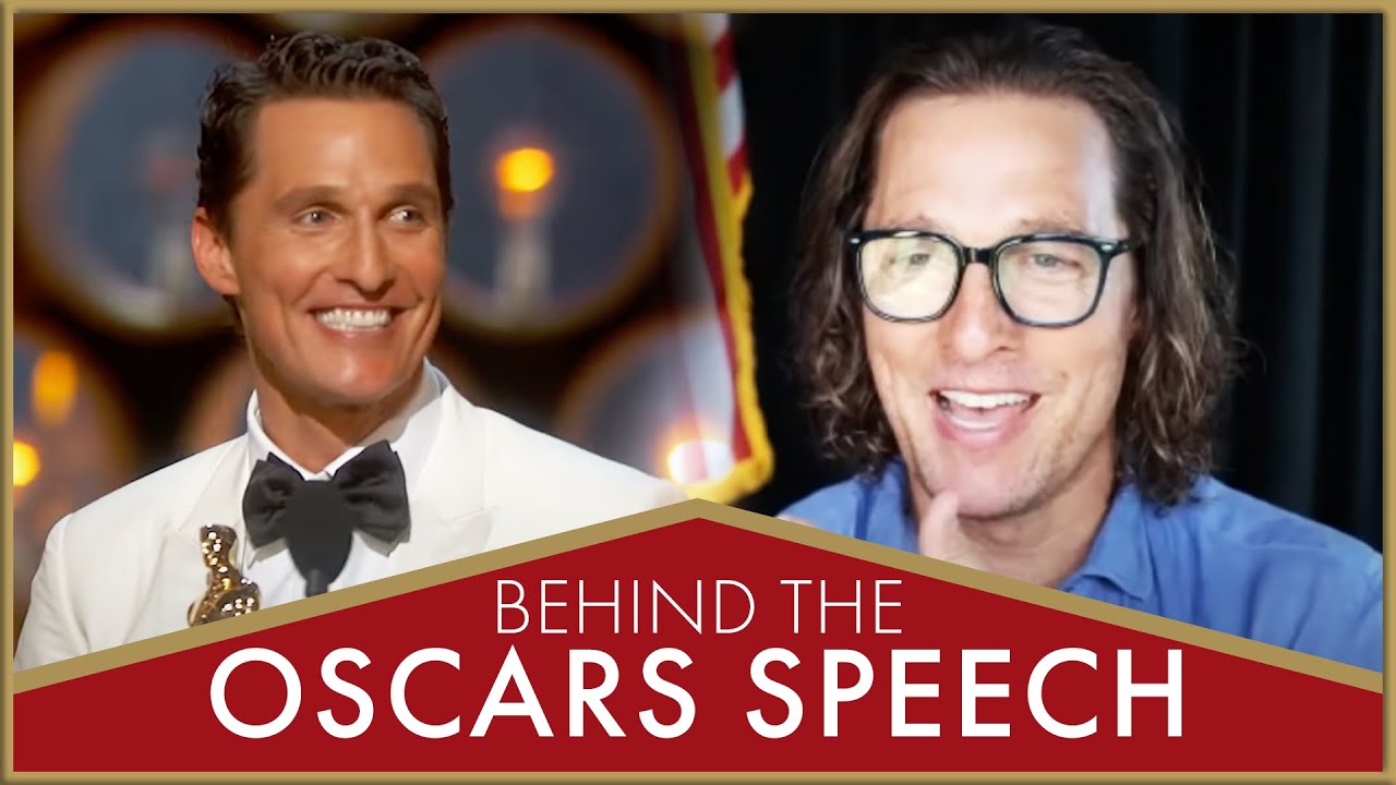 Matthew McConaughey | Behind the Oscars Speech