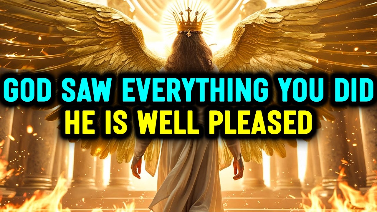 Chosen Ones, God Smiled With Joy | Because You Finally Did This