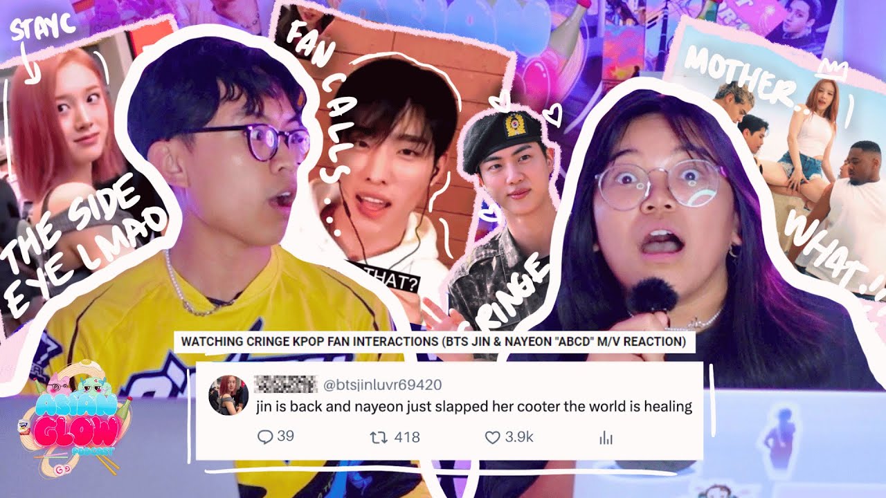 СМОТРИМ, КАК ВЗАИМОДЕЙСТВУЮТ ФАНАТКИ KPOP (РЕАКЦИЯ НА M/V «ABCD» ДЖИНА И НАЁН ИЗ BTS)