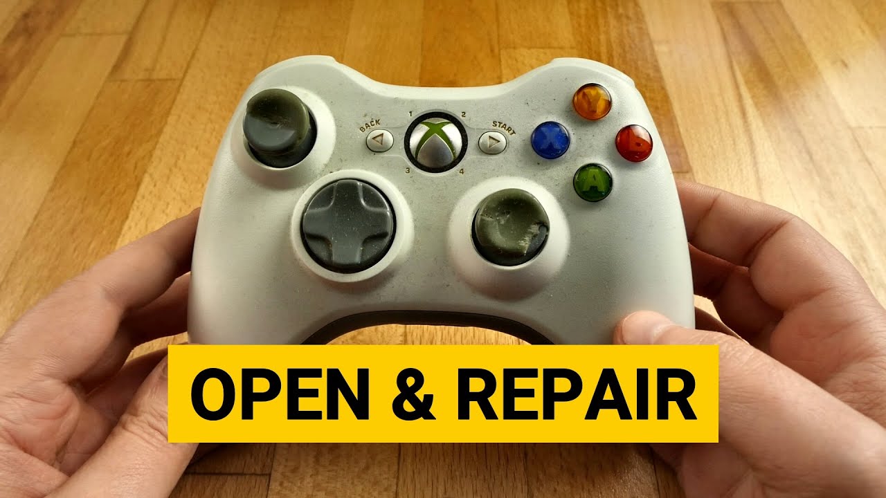 How to Clean & Repair XBOX 360 Controller - Teardown & Cleaning