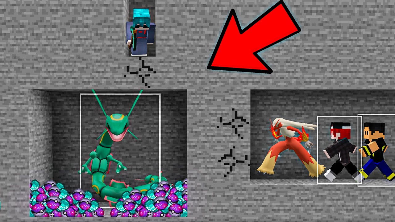 Trollei Meus Amigos Usando HACK no Minecraft Pixelmon