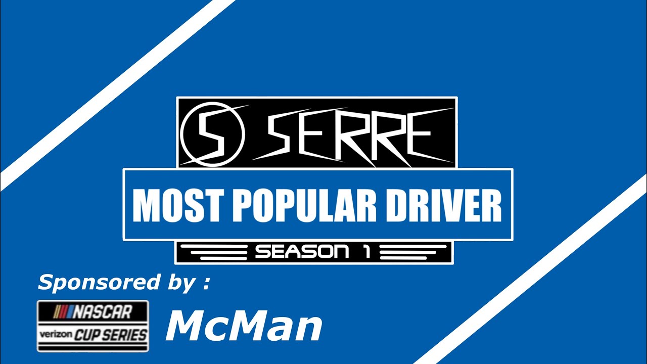 Votes for the Serre Cup Series Most Popular Driver of Season 1