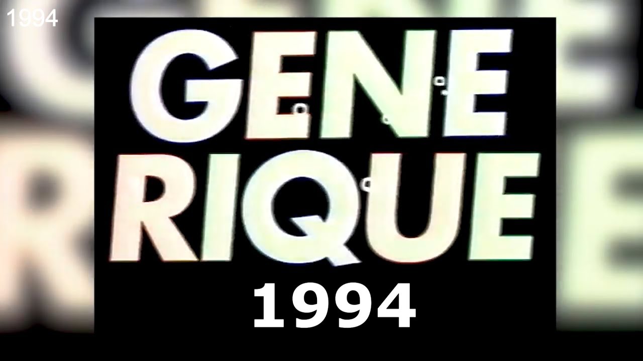 Les 10 ans de Canal Plus - le générique de tout le personnel de 1994 !