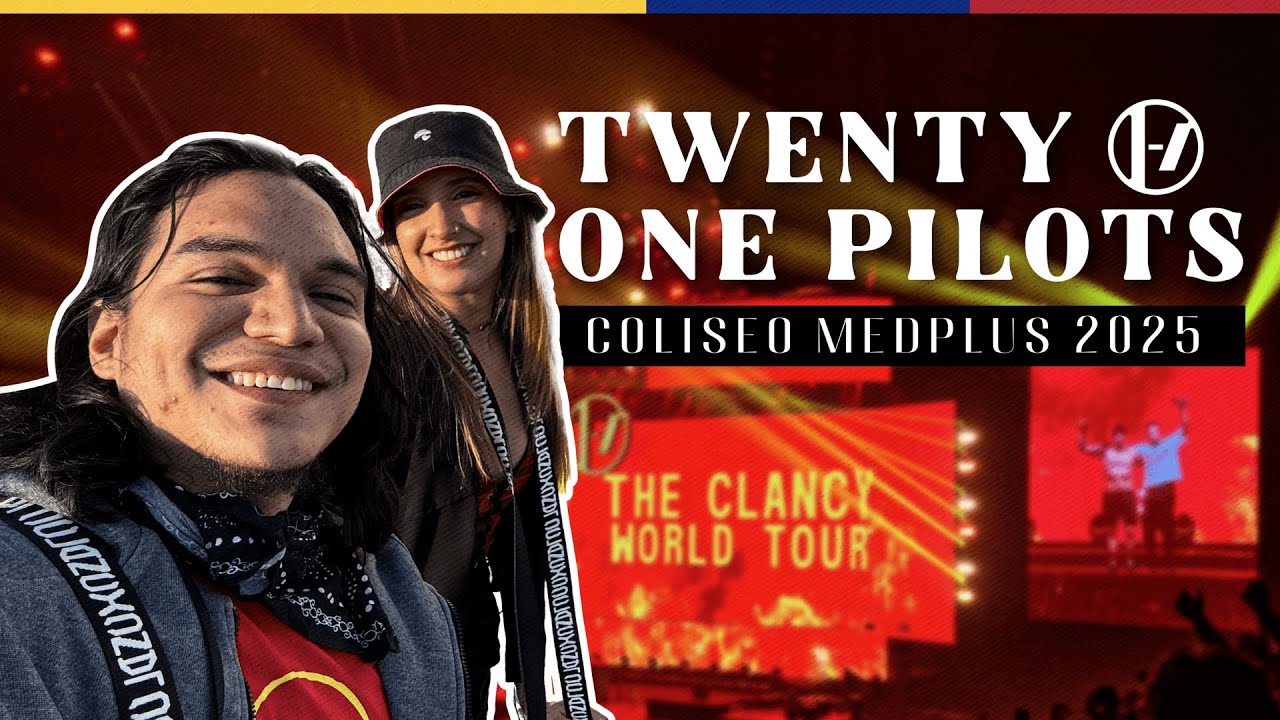 Concierto de Twenty One Pilots en Bogotá | Coliseo MedPlus