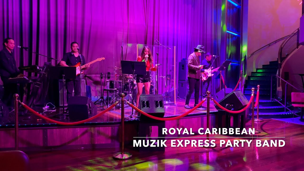 Cruise Ship Band Muzik Express PartyBand #royalcaribbean #oasisoftheseas #life #travel #travel #fun