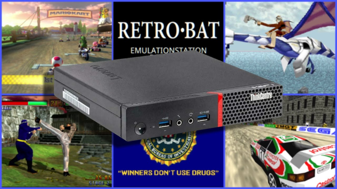 i5 6500t UHD 530 | Retrobat | Model 2 Sega Rally Championship | Saturn Panzer Dragoon | Cemu MK8