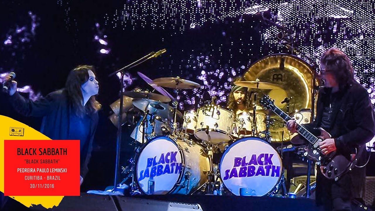 Black Sabbath - Black Sabbath - Pedreira Paulo Leminski - Curitiba - Brazil - 30/11/2016
