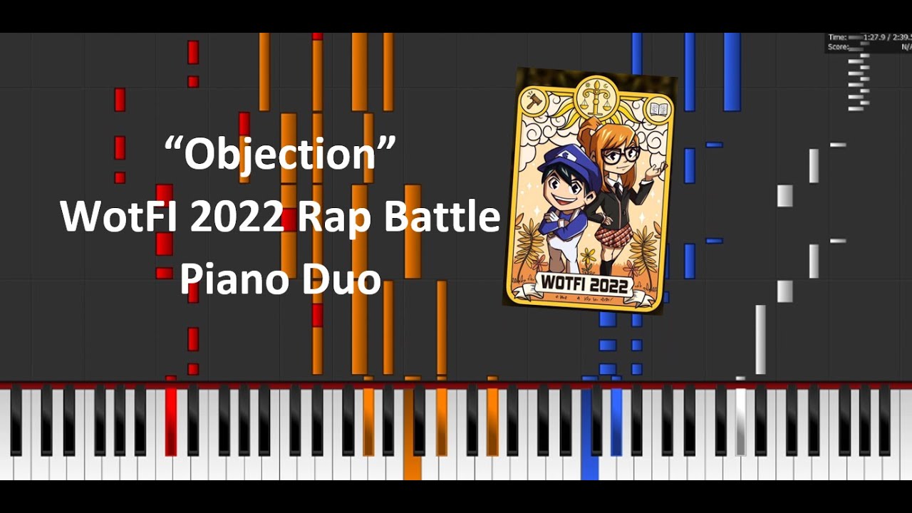 WotFI 2022 Rap Battle Piano Duo