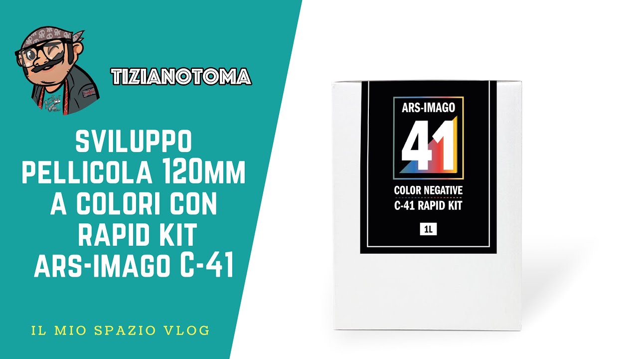 SVILUPPO PELLICOLA A COLORI CON RAPID KIT ARS IMAGO C 41