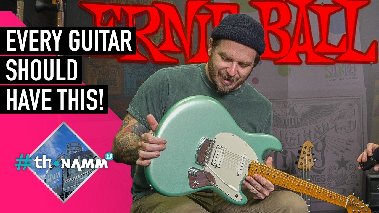 NEW Music Man Dustin Kensrue Stingray Signature | Thrice | #ThoNAMM25