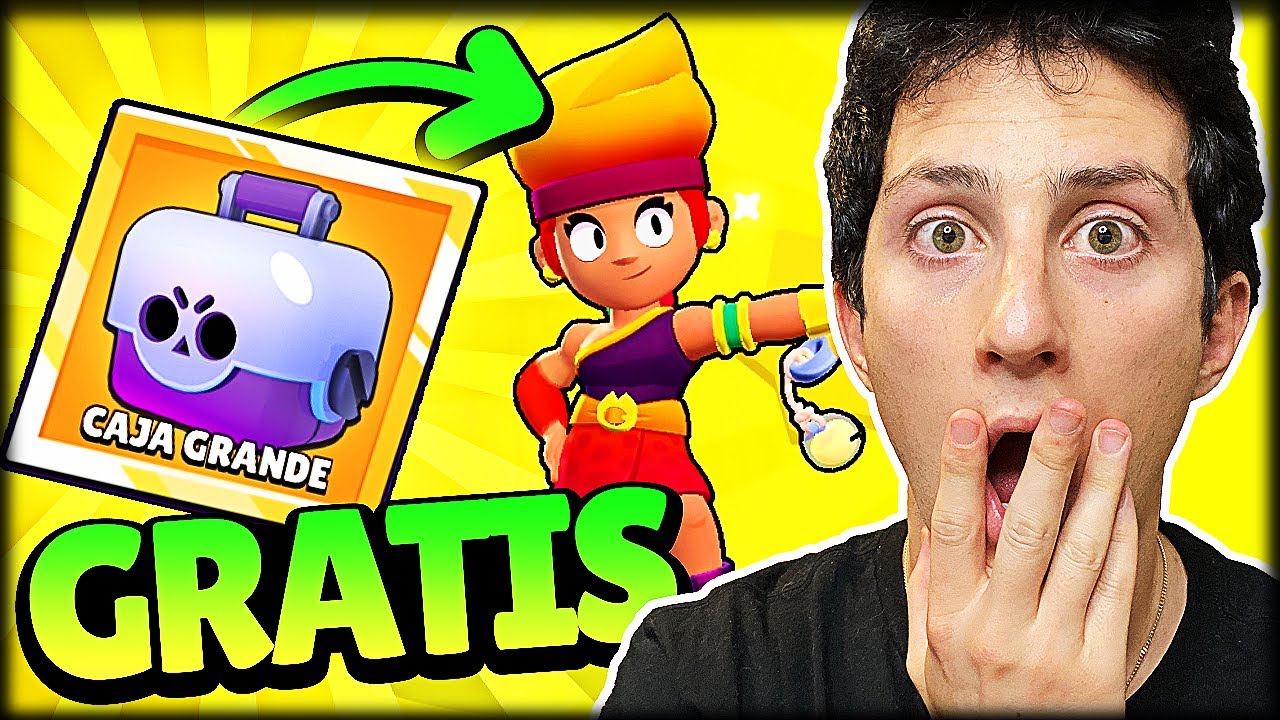 ME TOCA EL NUEVO BRAWLER LEGENDARIO *AMBER* EN UNA CAJA GRANDE GRATIS en Brawl Stars - WithZack
