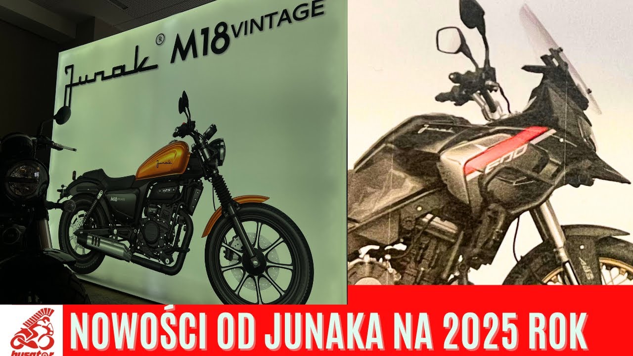 Nowości od Junaka na 2025 i mega oferta na RX One !!!