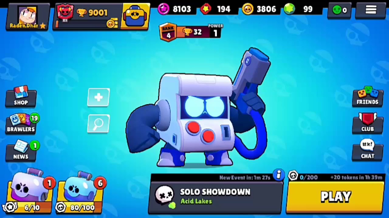 Unboxing MEGA BOX from 9K Trophies Road! | Brawl Stars Malaysia