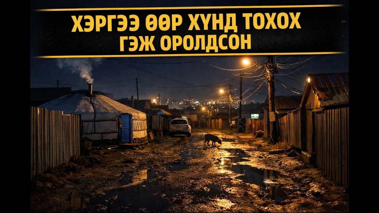 АЙДАС ДУНД ӨНГӨРСӨН АМЬДРАЛЫН ТӨГСГӨЛ.МОНГОЛ БОДИТ ХЭРЭГ