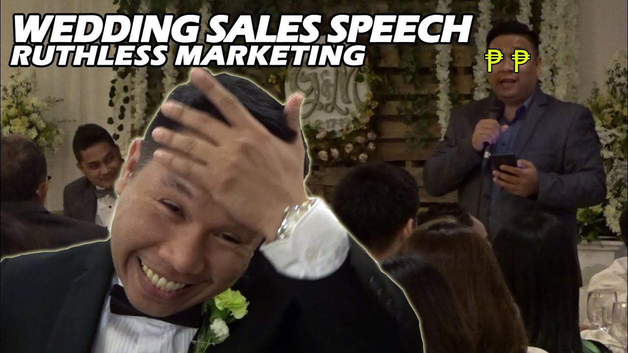 Wedding Sales Speech at Hotel Del Rio Iloilo *wala huya*
