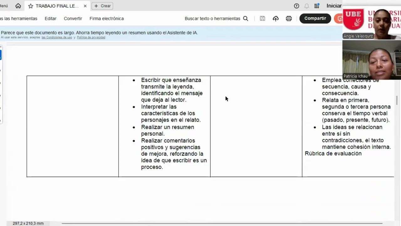 LENGUA Y LITERATURA