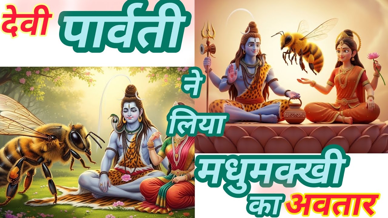 माता पार्वती ने क्यों लिया मधुमक्खी का अवतार?-Mata Parvati Ne Kyon Liya Madhumakkhi Ka Avatar katha