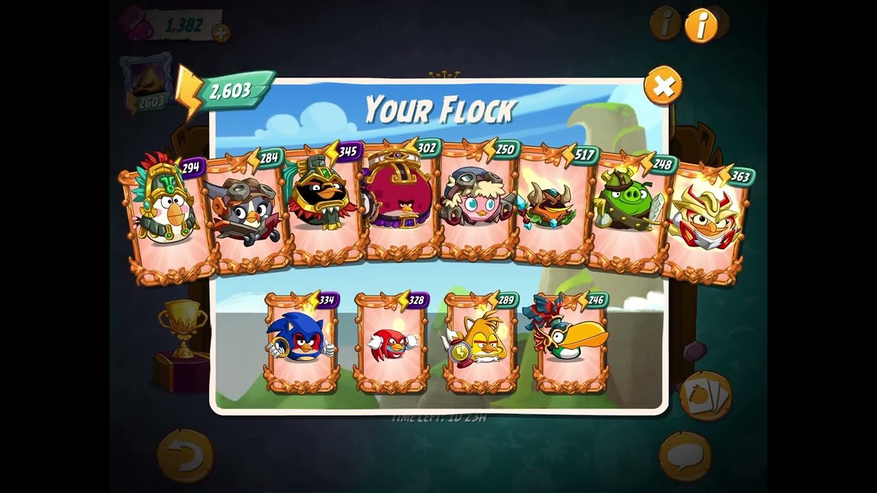 Feel the frustration and peskiness 8 birds CVC CLAN BATTLE | angry birds 2 ab2 