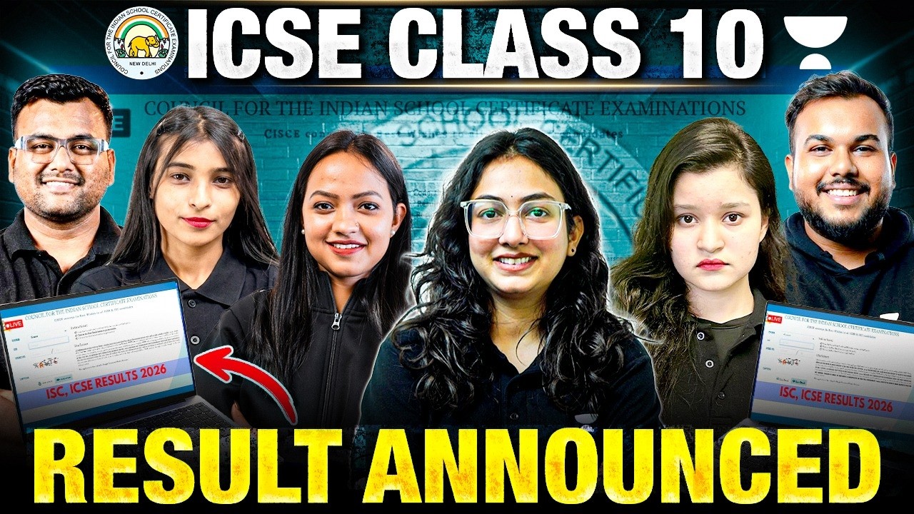 ICSE Class 10 Result 2026 Out Now 🔥 How to Check Marksheet | CISCE Result Live