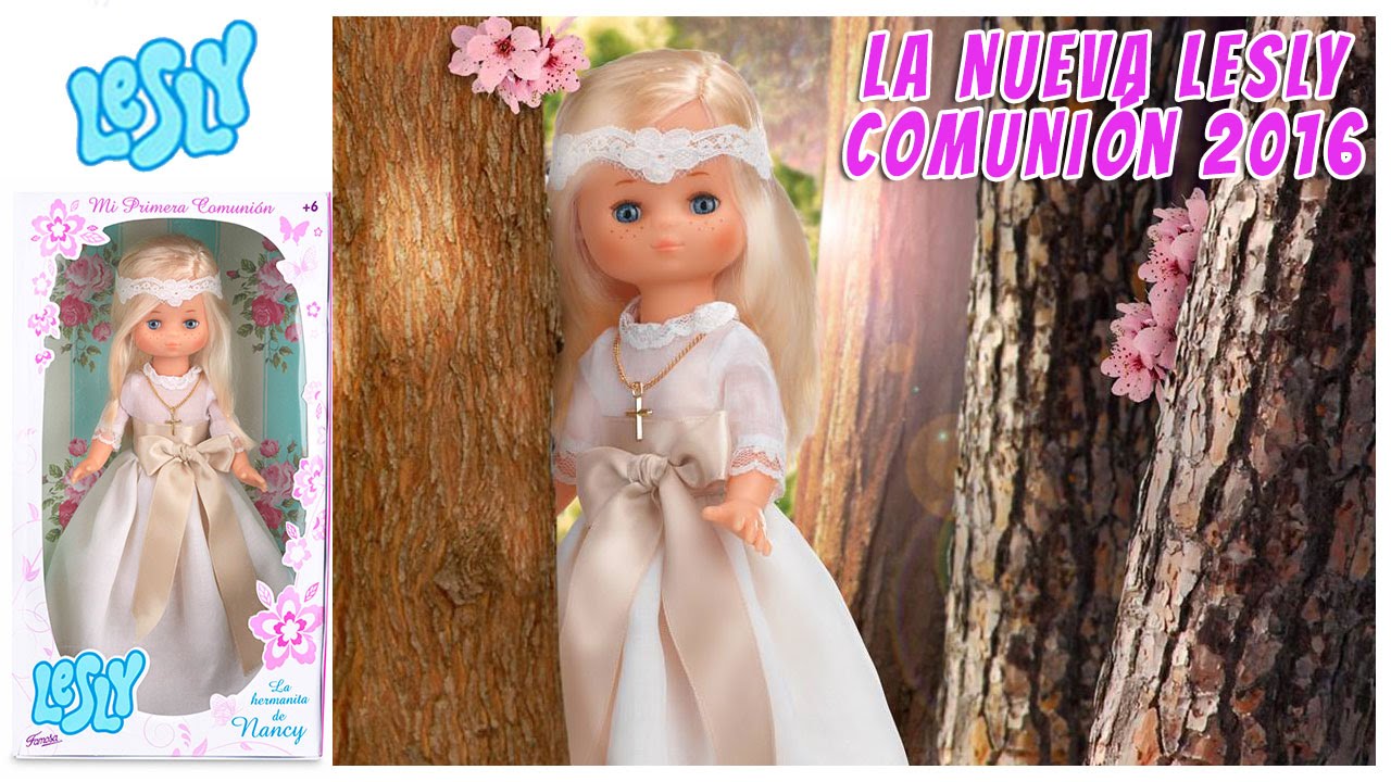 Nueva Mu&ntilde;eca Lesly Comuni&oacute;n 2016