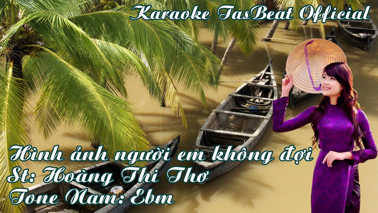 Karaoke Hình Ảnh Người Em Không Đợi Tone Nam | TAS BEAT