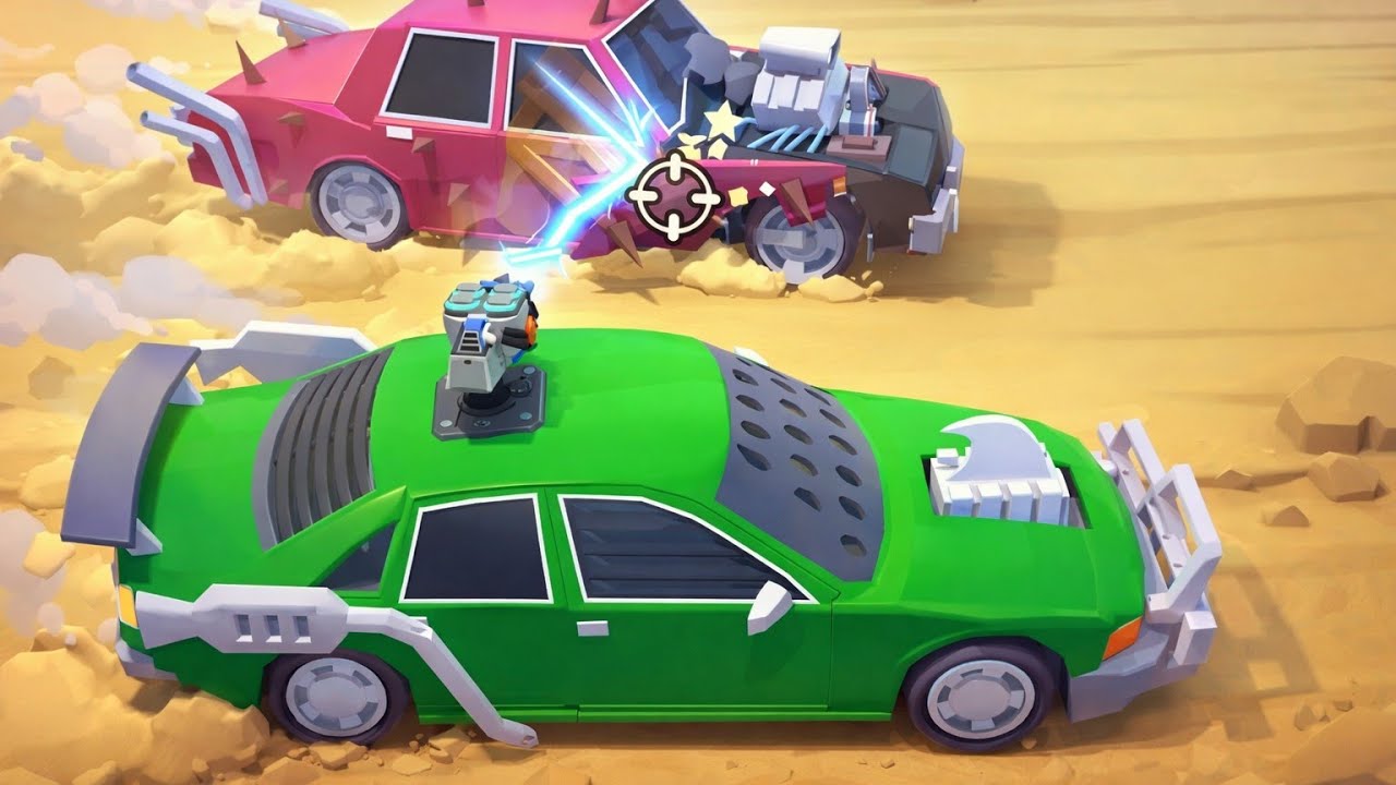 Desert Riders: Car Battle Game - Gameplay Walkthrough Part 2 - Android GamePlay