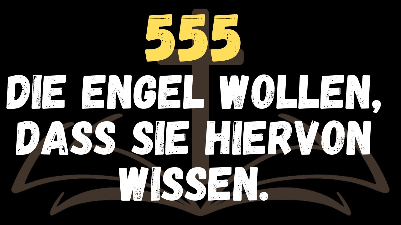 Er fühlt jetzt jede Wunde     die er ihm eines Tages zugefügt hat! NACHRICHT DER ENGEL