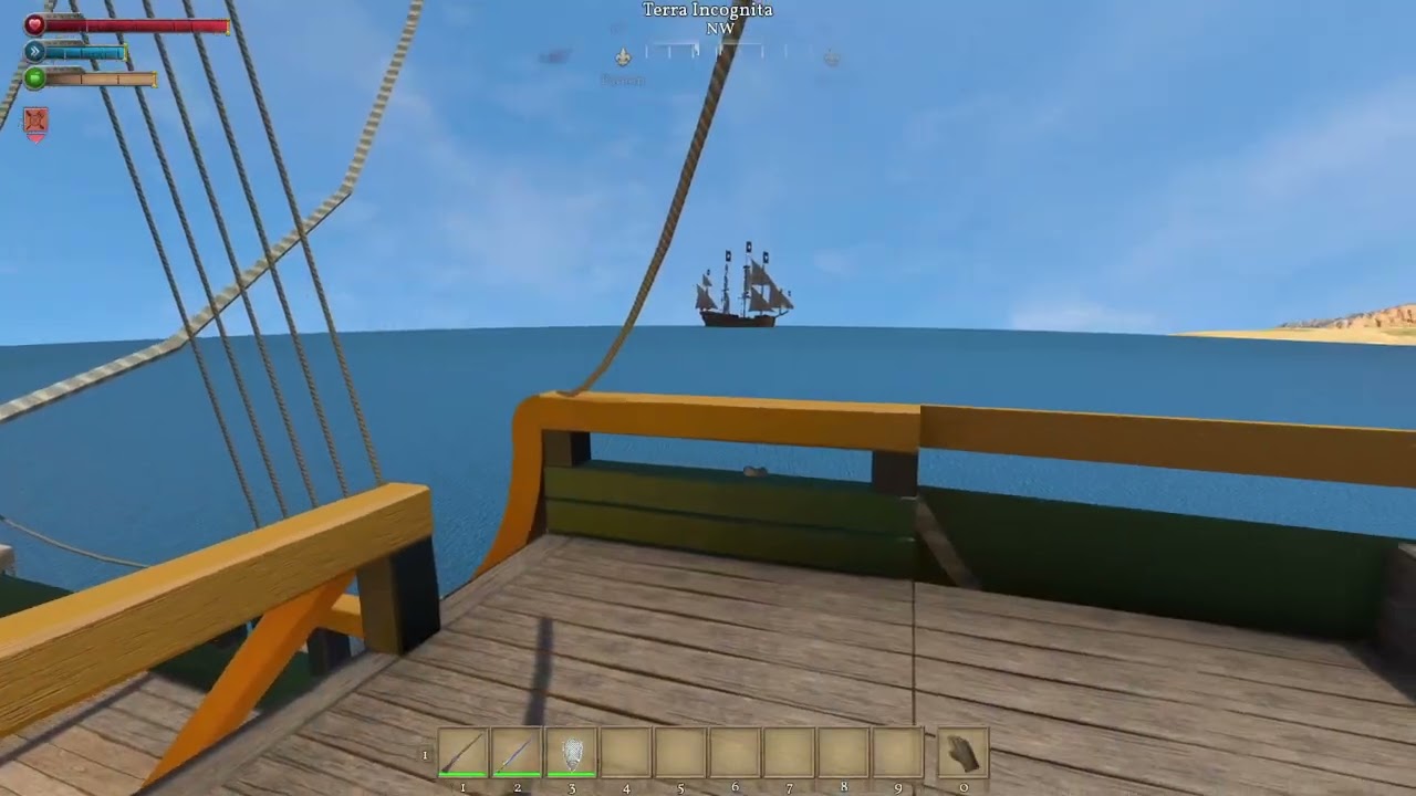 Epic ship battle!! - Medieval Engineers (Renaissance Life)