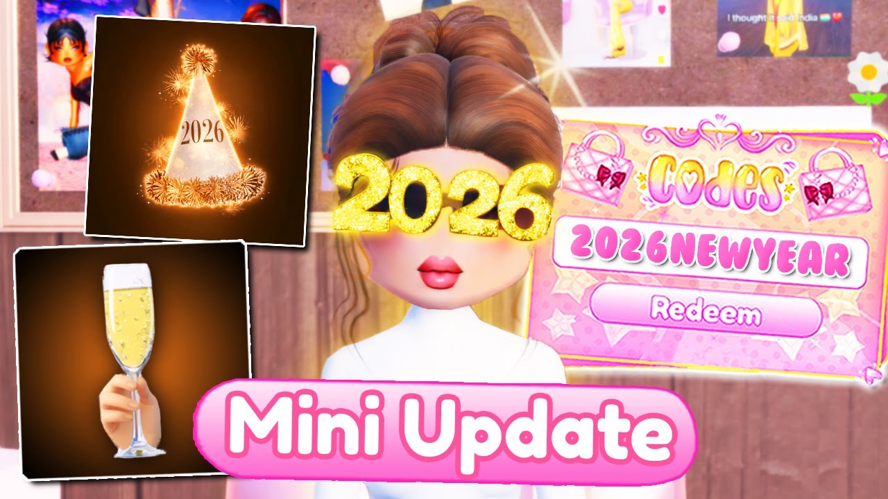 MINI NEW YEARS UPDATE In Dress To Impress! *NEW CODE*