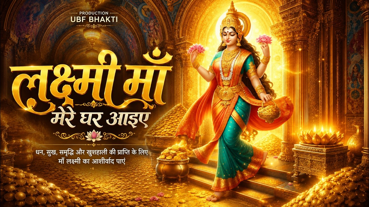 🙏लक्ष्मी माँ मेरे घर आइए || Lakshmi Maa II Om Mahalaxmi Namo Namah  || Hindi Laxmi Song 2026