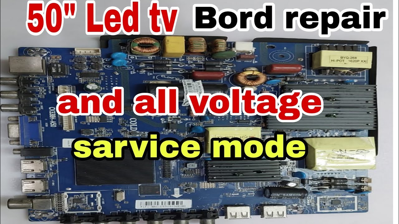CV338H-A50 All bord voltage and repair (50