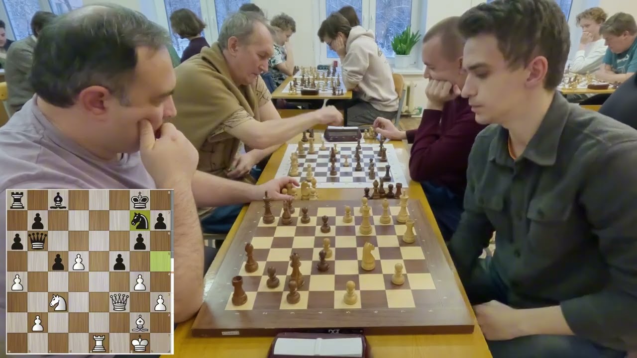Rezvy Lev (2171) - GM Amonatov Farrukh (2584). Блиц-турнир в ШЦ Алехина 28.12.2025.