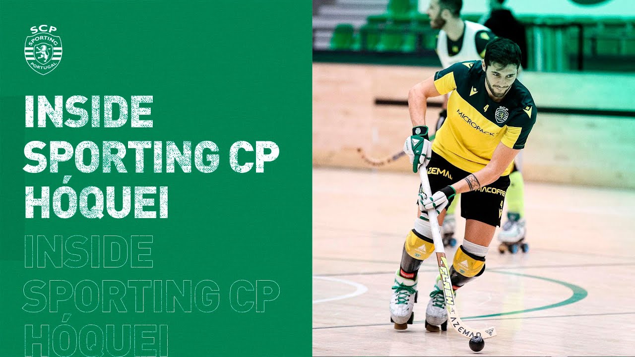 INSIDE SPORTING CP | Treino de H&oacute;quei em Patins