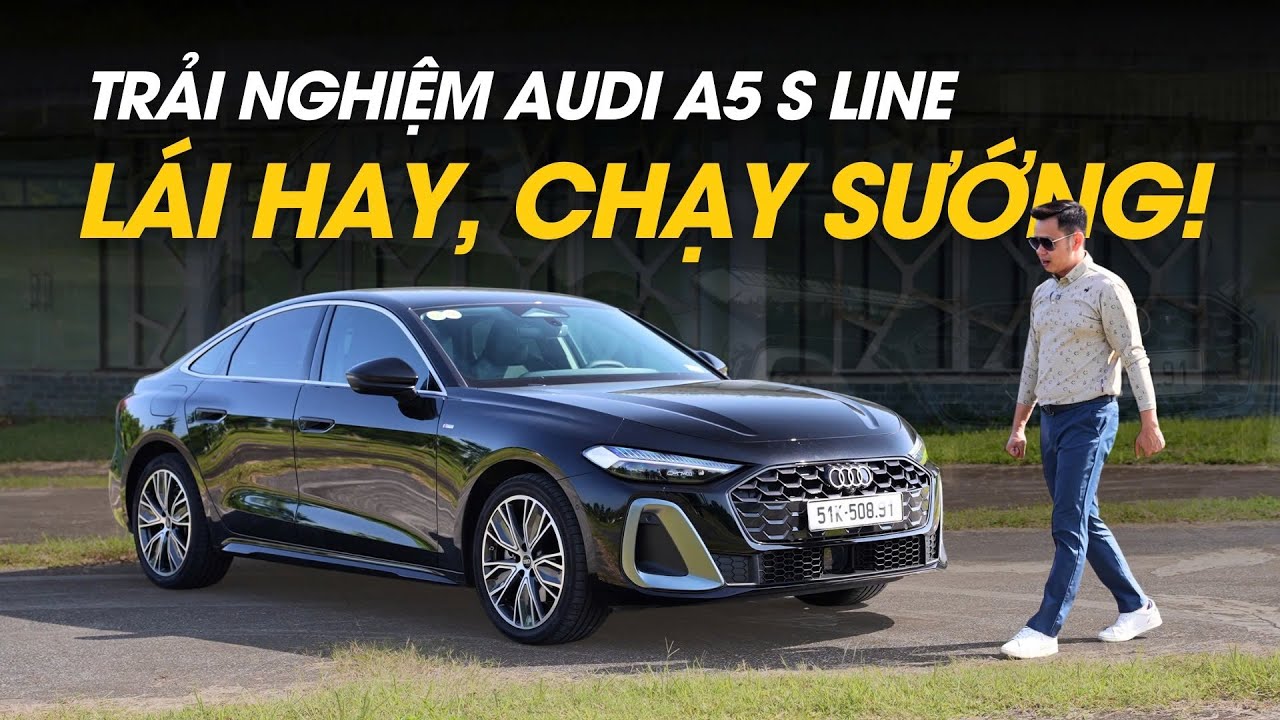 Оцените Audi A5 S-Line — великолепно управляется, доставляет удовольствие от езды!