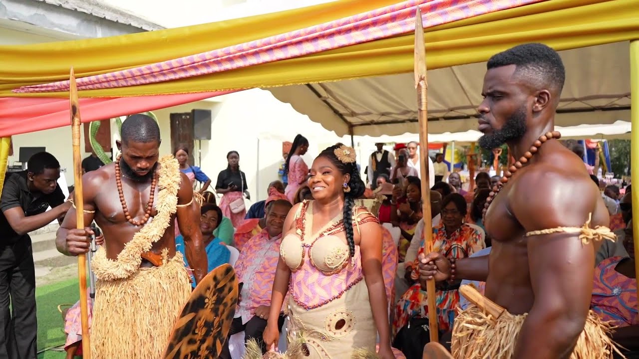 Mariage coutumier au Gabon: Lysbeth & albert Unis à la coutume